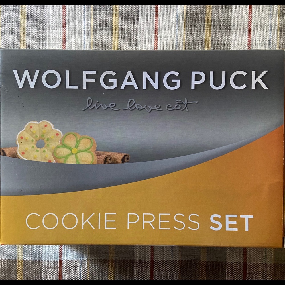 Wolfgang Puck Cookie Press Set